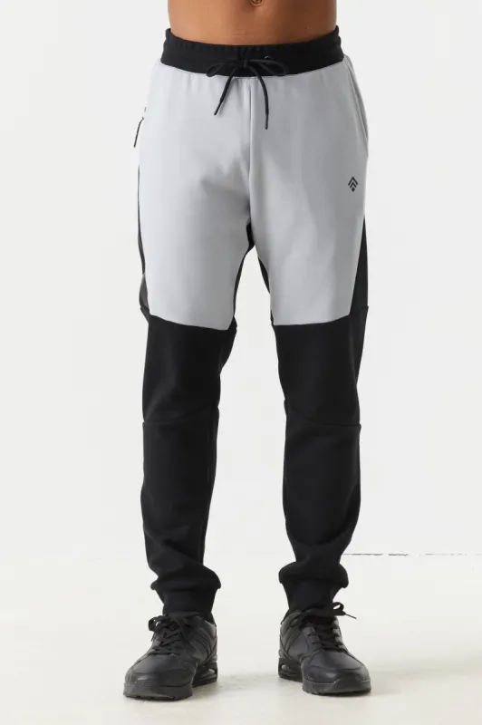 Soft Touch Side Colour Block Fleece Jogger sold by Charlotte Russe