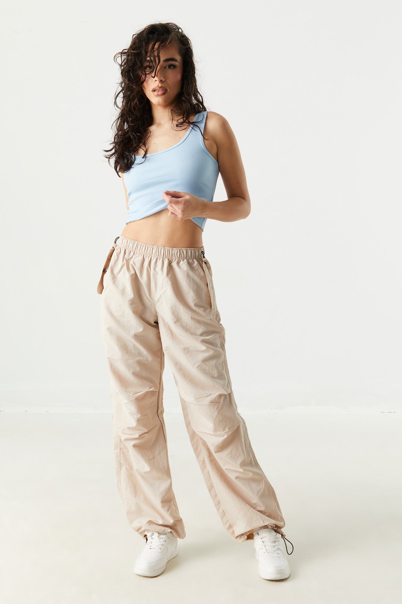 Ribbed Scoop Neck Cropped Tank sold by Charlotte Russe product image thumbnail 21