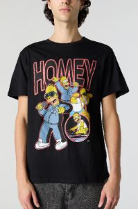 Homey Simpson Graphic T-Shirt sold by Charlotte Russe