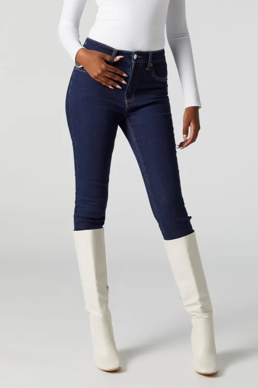 Miami Rinse Wash High Rise Skinny Jean sold by Charlotte Russe
