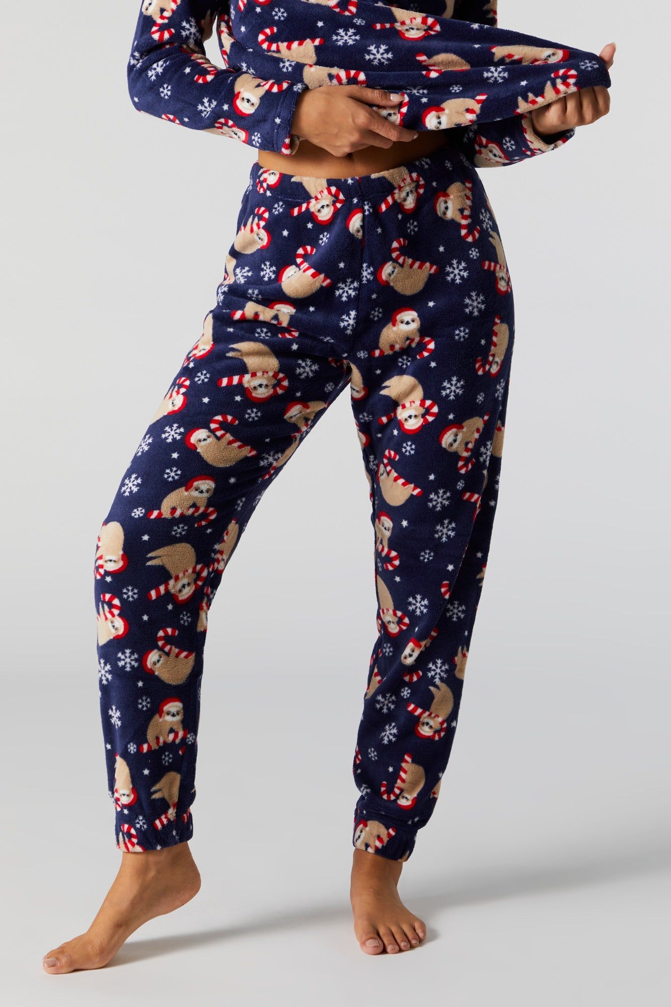 I Love My Bed 2 Piece Plush Pajama Set sold by Charlotte Russe product image thumbnail 33