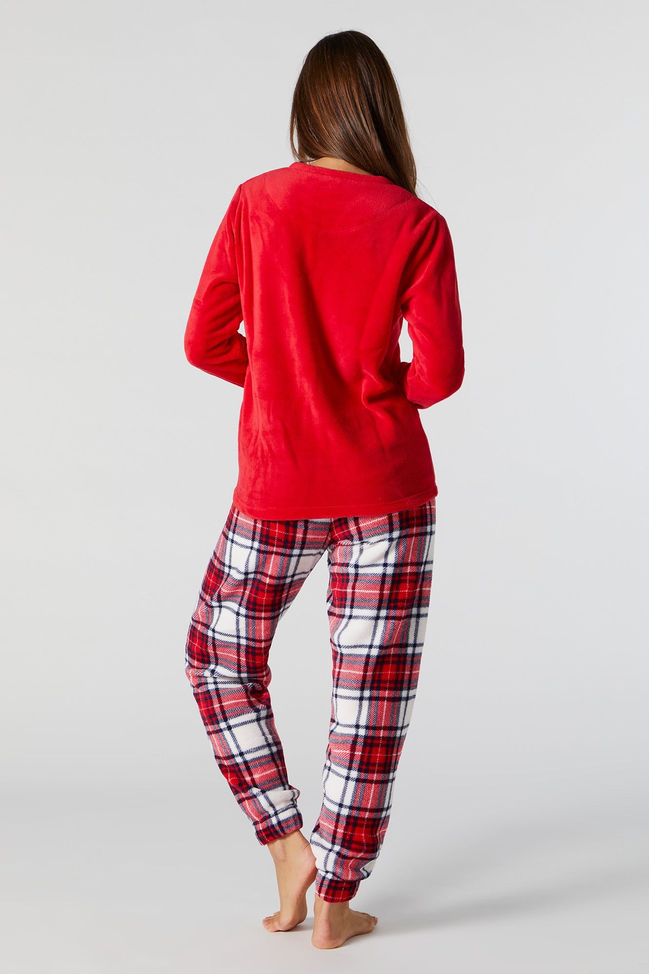 I Love My Bed 2 Piece Plush Pajama Set sold by Charlotte Russe product image thumbnail 21