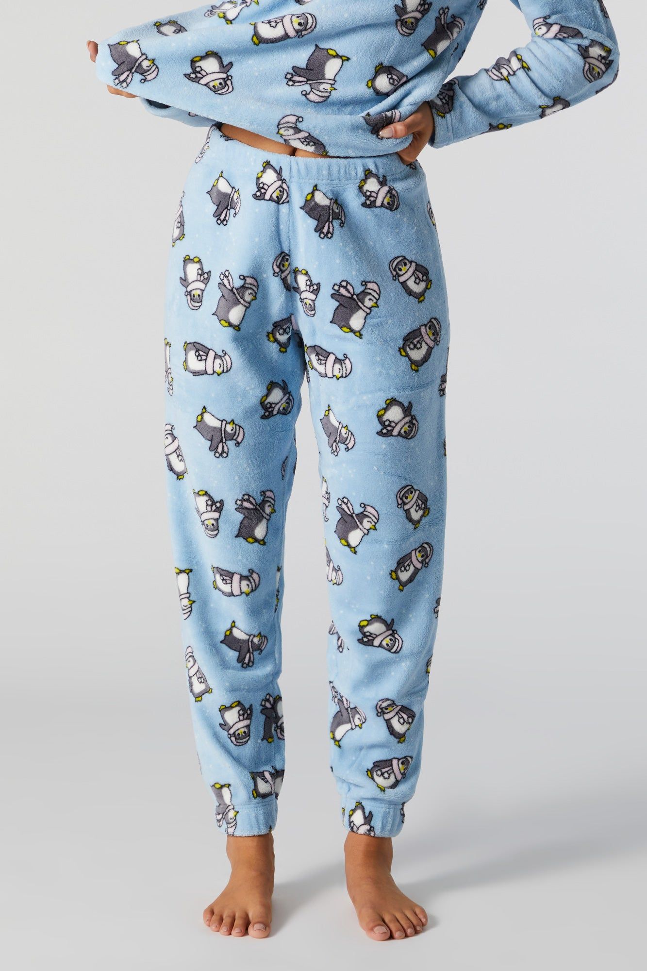 I Love My Bed 2 Piece Plush Pajama Set sold by Charlotte Russe product image thumbnail 27
