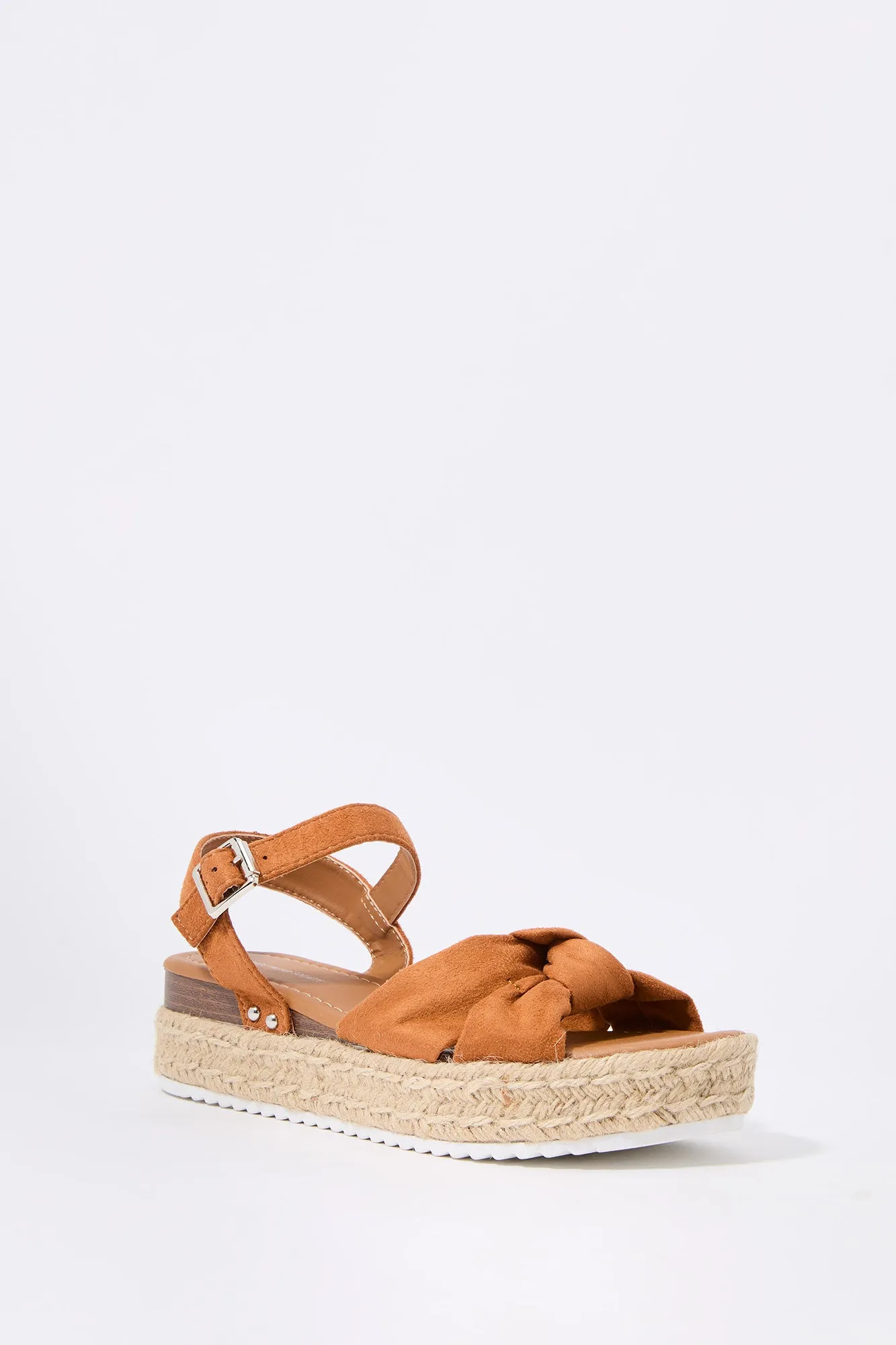 Twist Wedge Sandal sold by Charlotte Russe product image thumbnail 2