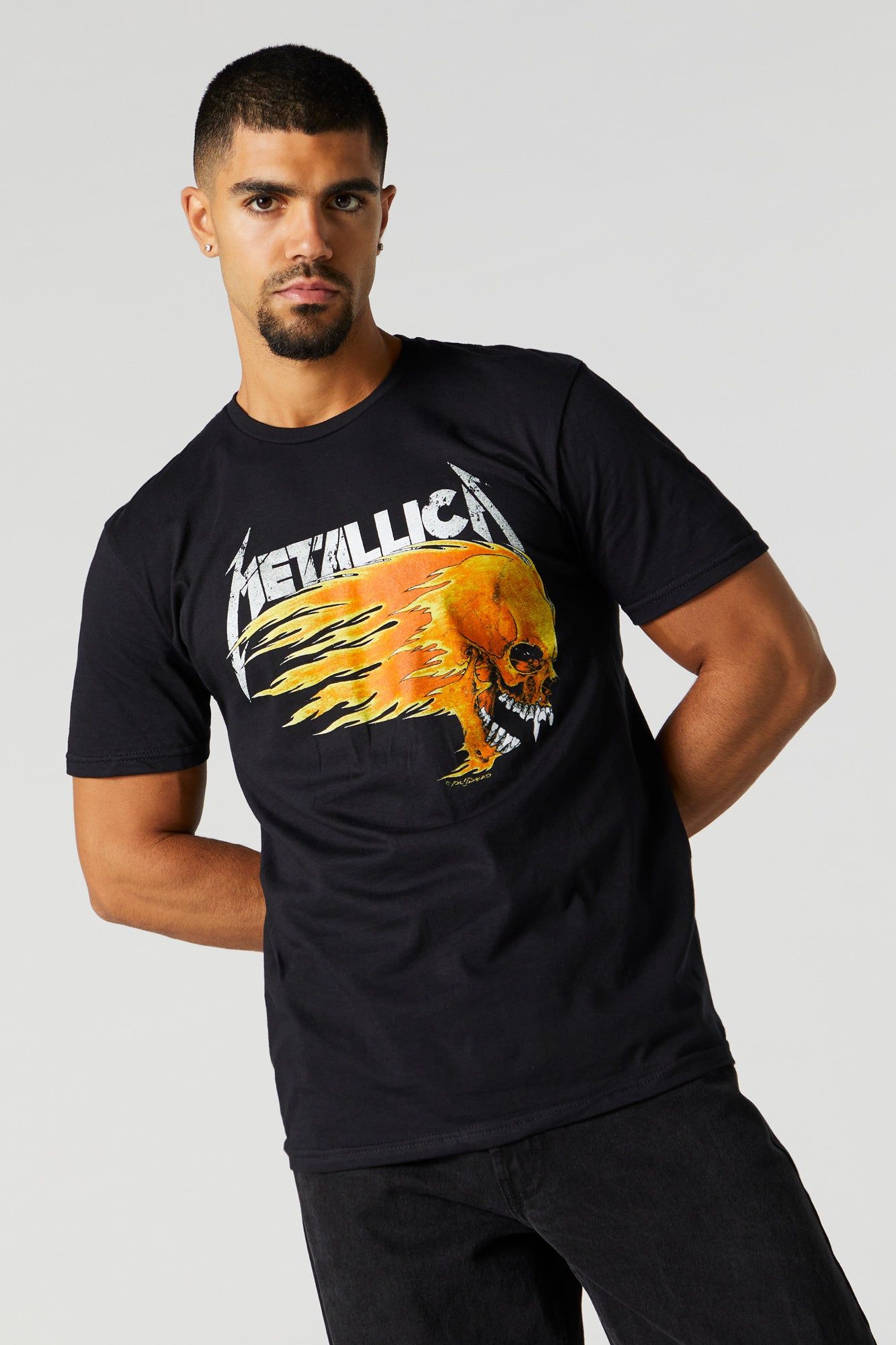 Metallica Graphic T-Shirt sold by Charlotte Russe