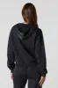 Washed Fleece Zip-Up Hoodie sold by Charlotte Russe