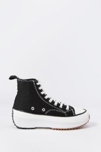 Spiked Sole Lace-Up High Top Sneaker sold by Charlotte Russe