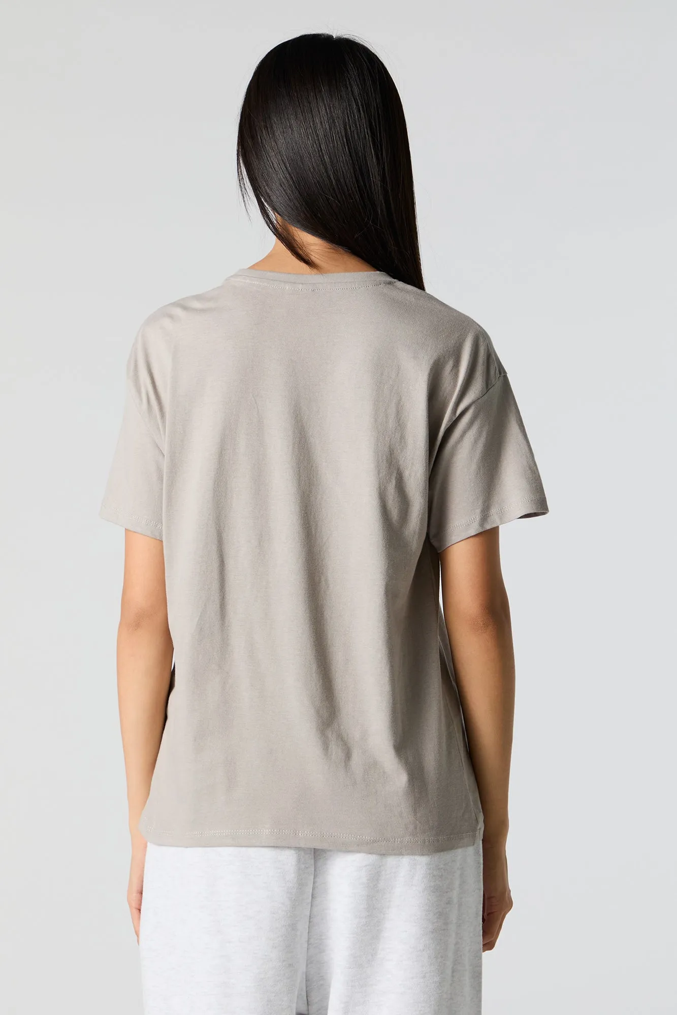 Wellness Graphic Boyfriend T-Shirt sold by Charlotte Russe product image thumbnail 3