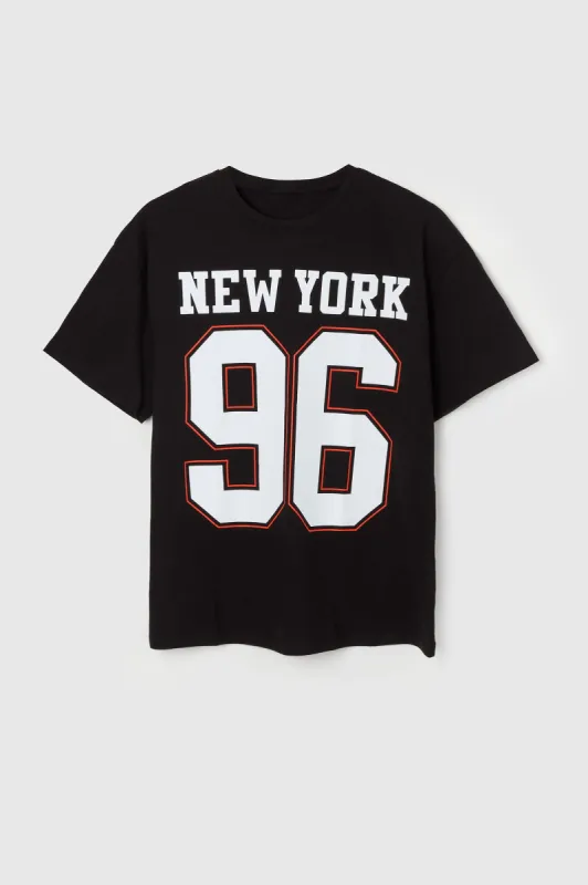 New York 96 Graphic T-Shirt sold by Charlotte Russe