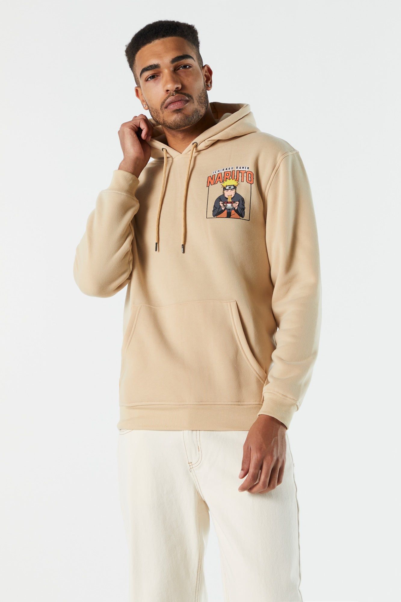 Naruto Ramen Graphic Fleece Hoodie sold by Charlotte Russe product image thumbnail 2