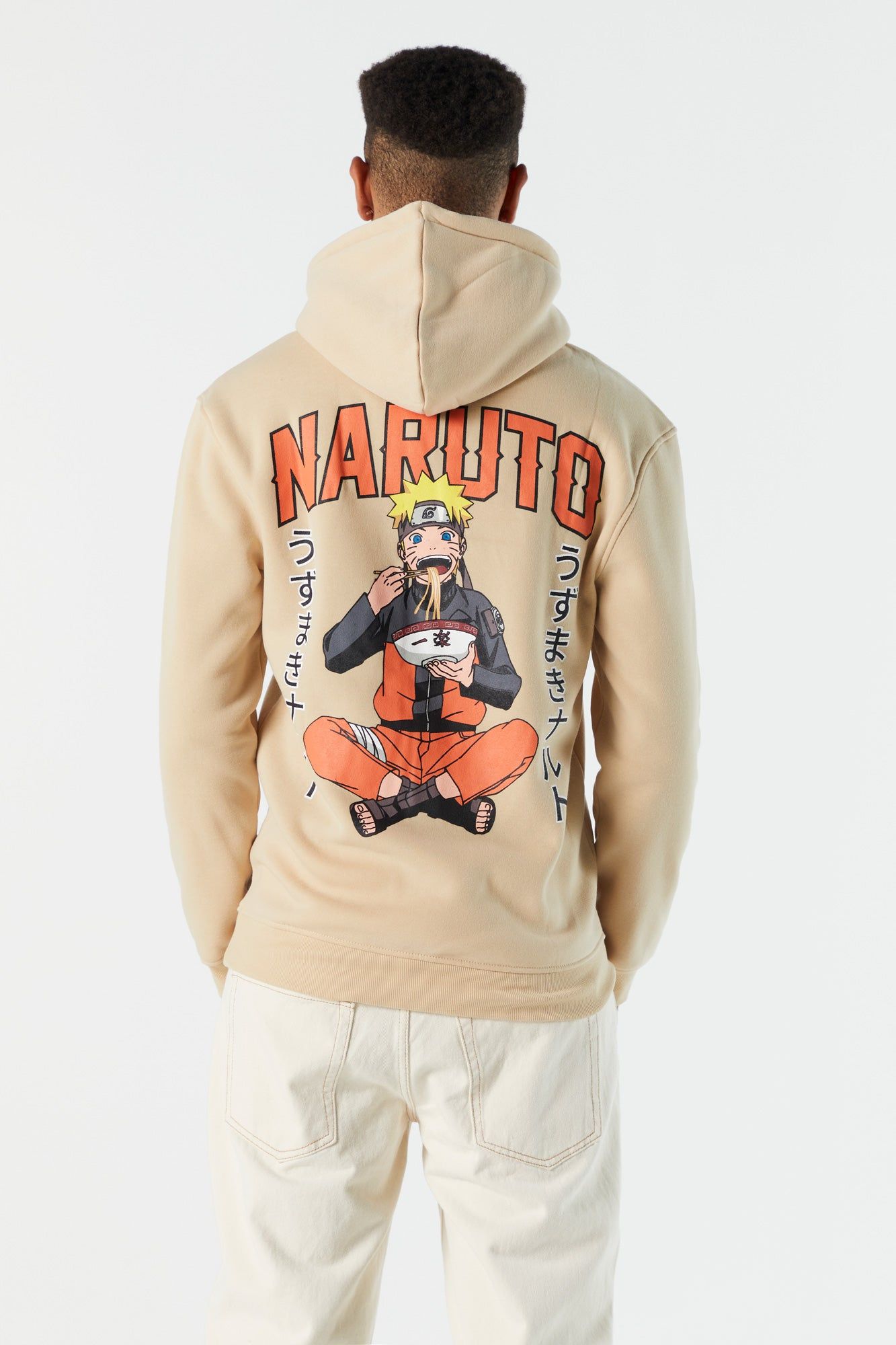 Naruto Ramen Graphic Fleece Hoodie sold by Charlotte Russe product image thumbnail 3