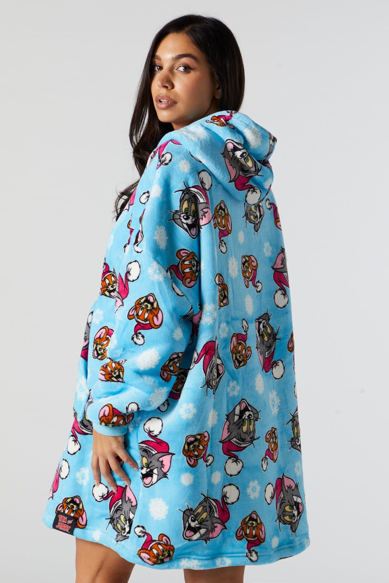 Xmas Tom and Jerry Print Humungo sold by Charlotte Russe product image thumbnail 2