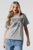 Chicago Graphic Boyfriend T-Shirt sold by Charlotte Russe
