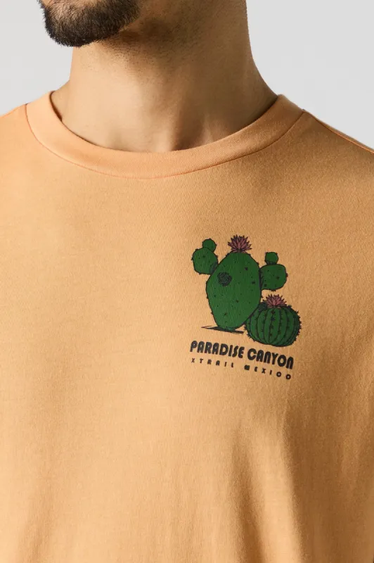 Paradise Canyon Graphic T-Shirt sold by Charlotte Russe