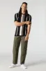 Striped Knit T-Shirt sold by Charlotte Russe