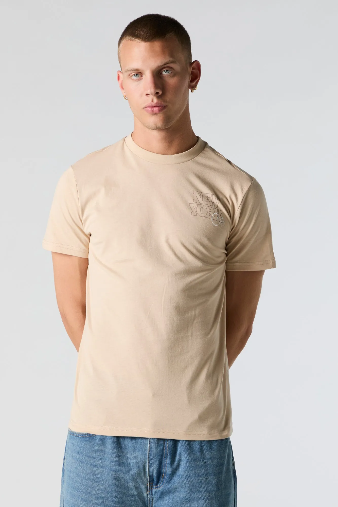 New York City Graphic T-Shirt sold by Charlotte Russe product image thumbnail 3