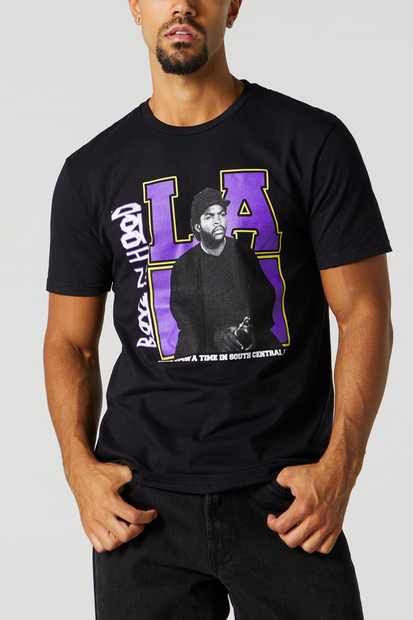 Boyz N The Hood LA Graphic T-Shirt sold by Charlotte Russe product image thumbnail 2