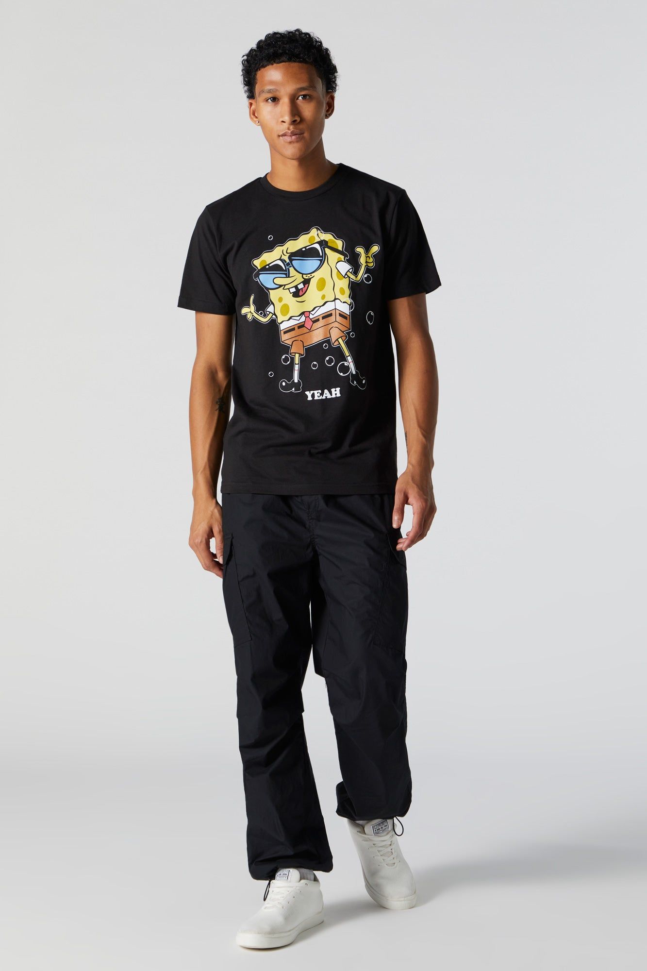 Yeah SpongeBob Graphic T-Shirt sold by Charlotte Russe product image thumbnail 3