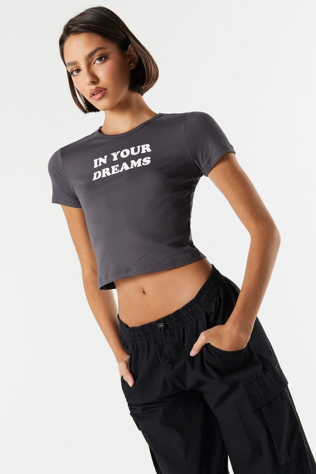 In your Dreams Graphic Baby T-Shirt sold by Charlotte Russe