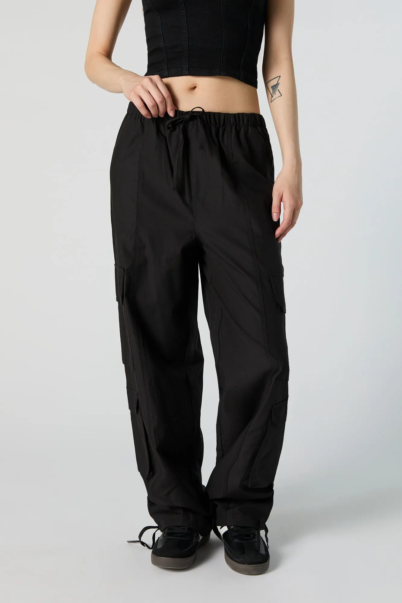 Straight Leg Cargo Jogger sold by Charlotte Russe product image thumbnail 5