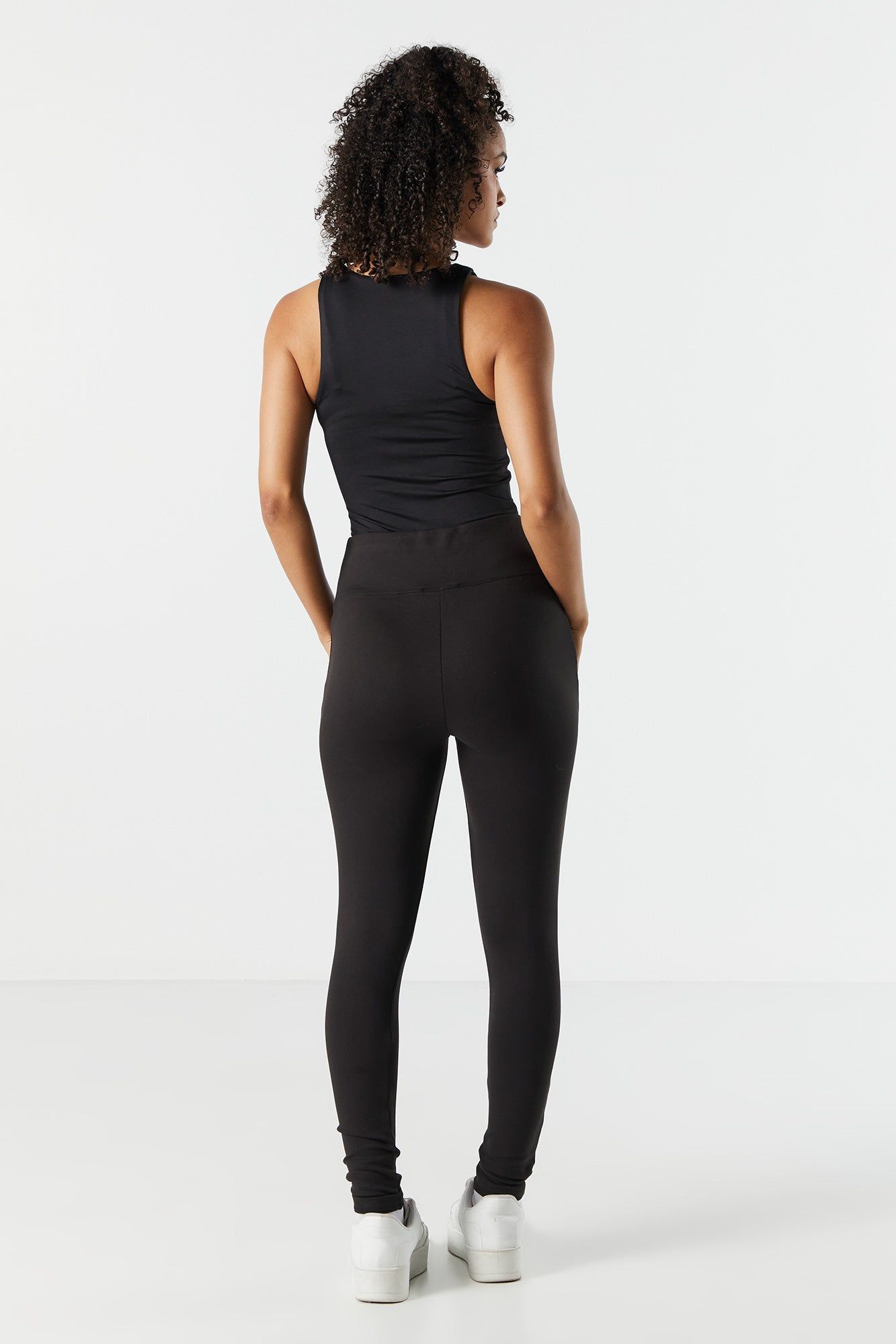 Plaid Zip Pocket Legging sold by Charlotte Russe product image thumbnail 3