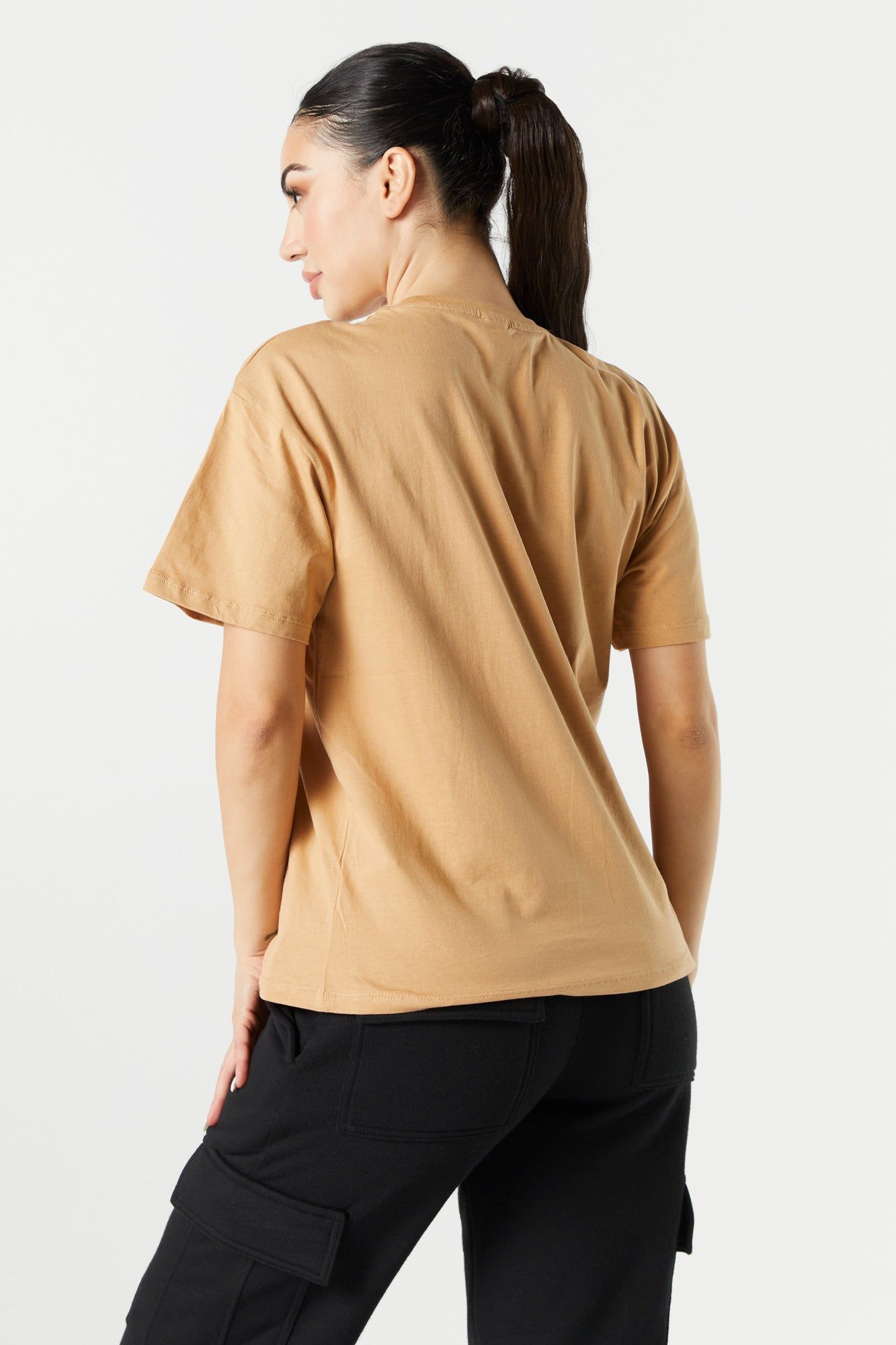 NY Teddy Graphic T-Shirt sold by Charlotte Russe product image thumbnail 2