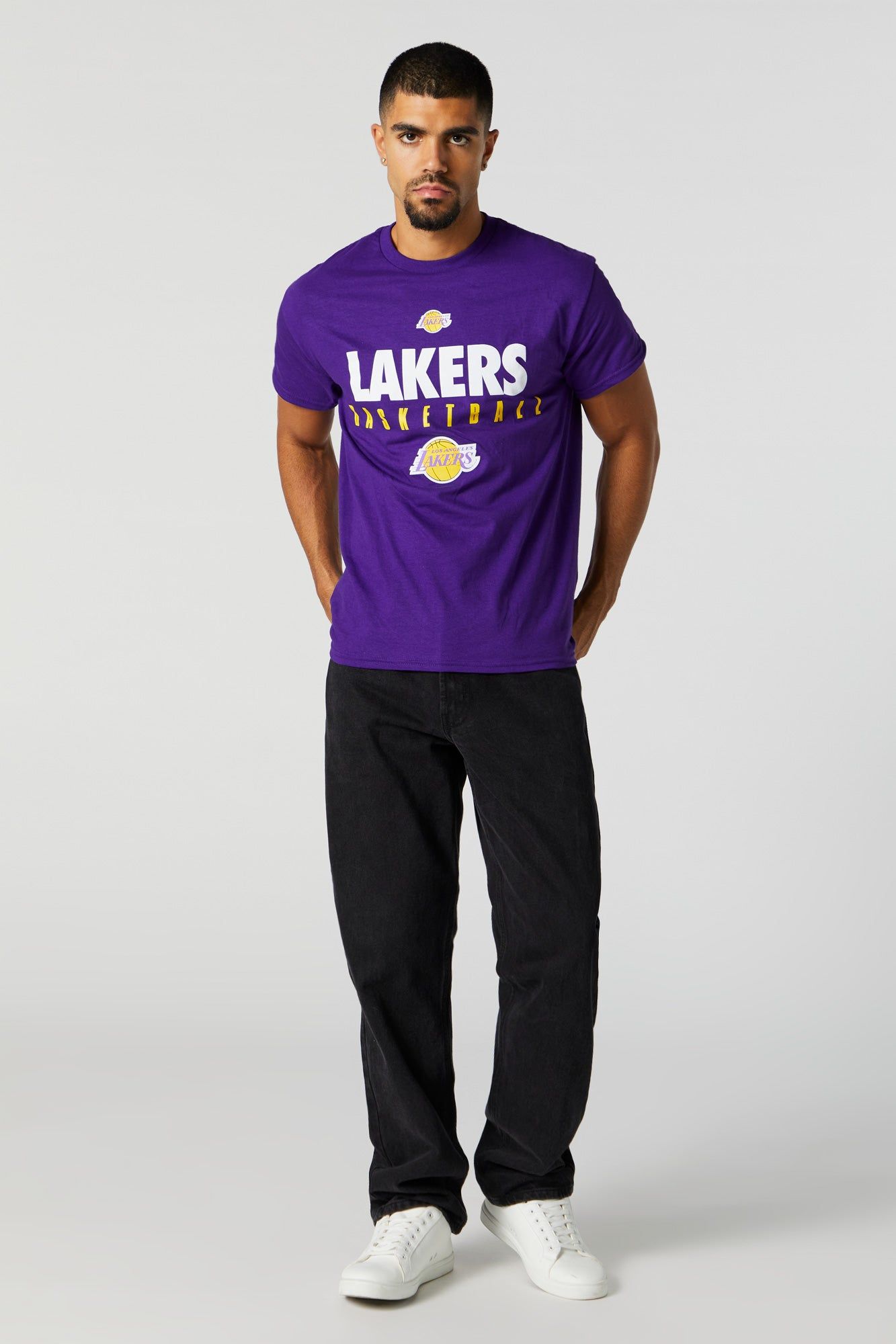 Lakers Graphic T-Shirt sold by Charlotte Russe product image thumbnail 4