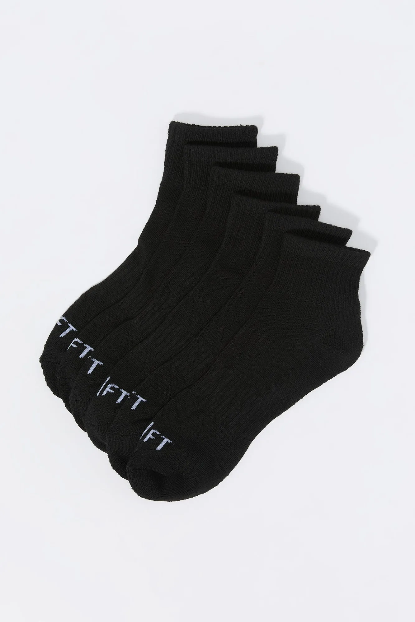 Athletic Quarter Socks (6 Pack) sold by Charlotte Russe product image thumbnail 2
