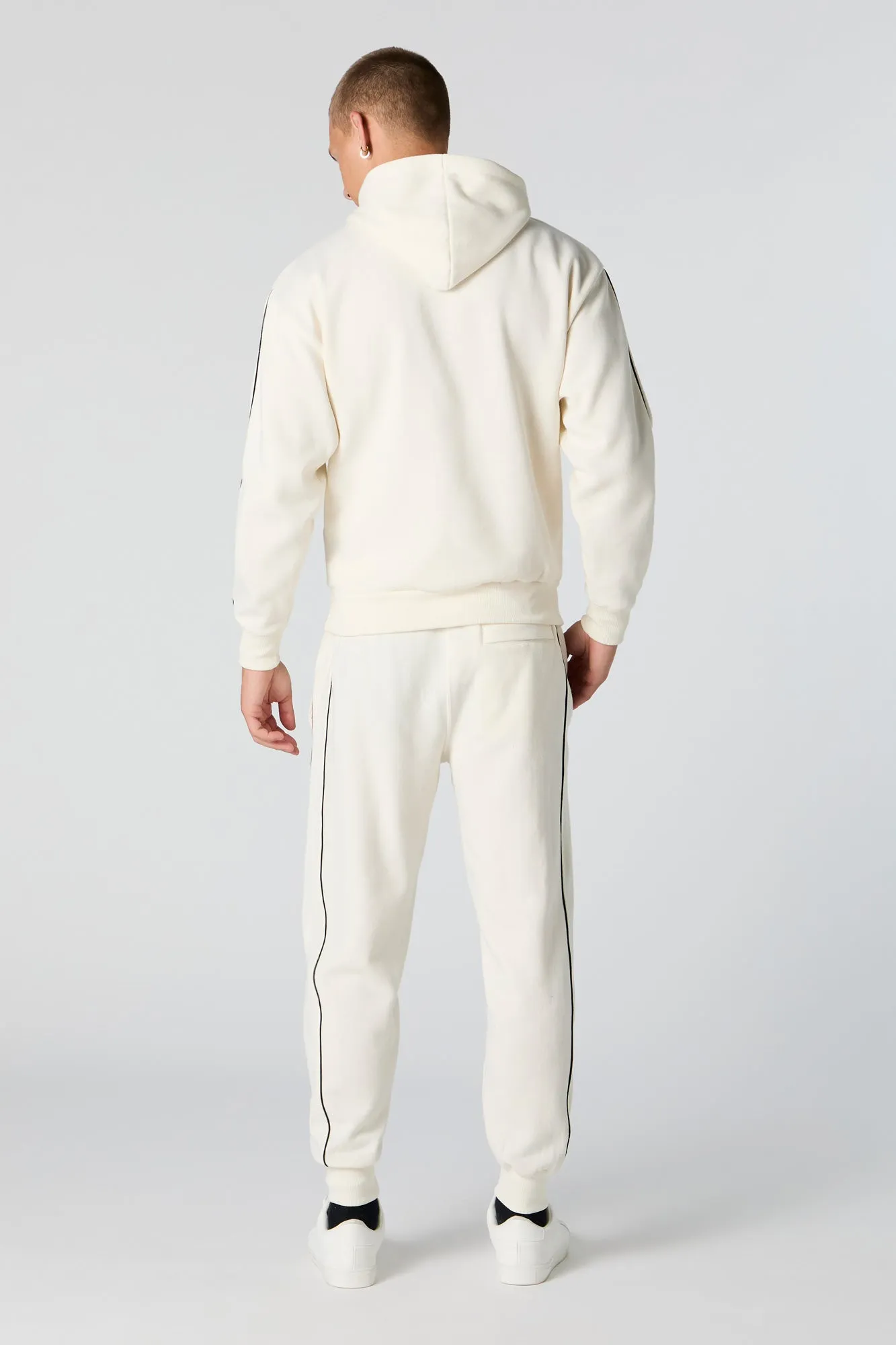 Racing Legend Embroidered Graphic Fleece Jogger sold by Charlotte Russe product image thumbnail 3