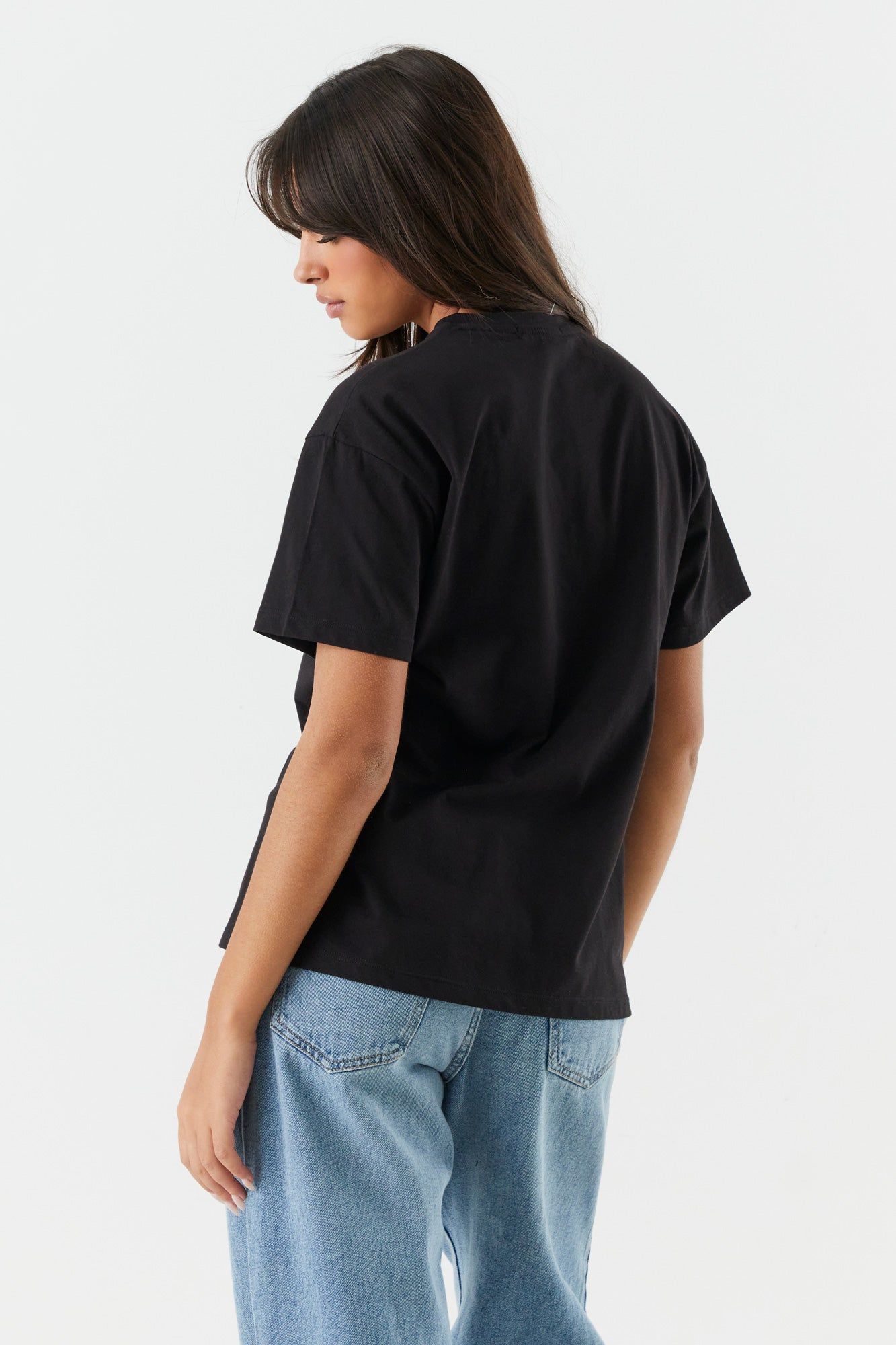 New York Varsity Graphic Boyfriend T-Shirt sold by Charlotte Russe product image thumbnail 2