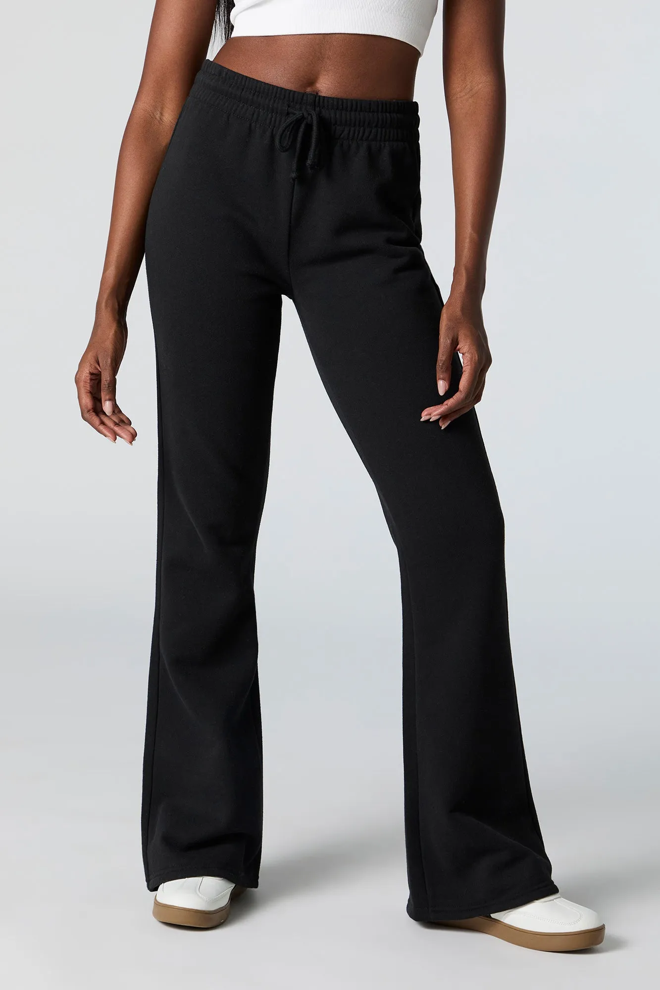 Fleece Flare Sweatpant sold by Charlotte Russe product image thumbnail 5