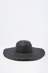 Straw Wide Brim Floppy Hat sold by Charlotte Russe