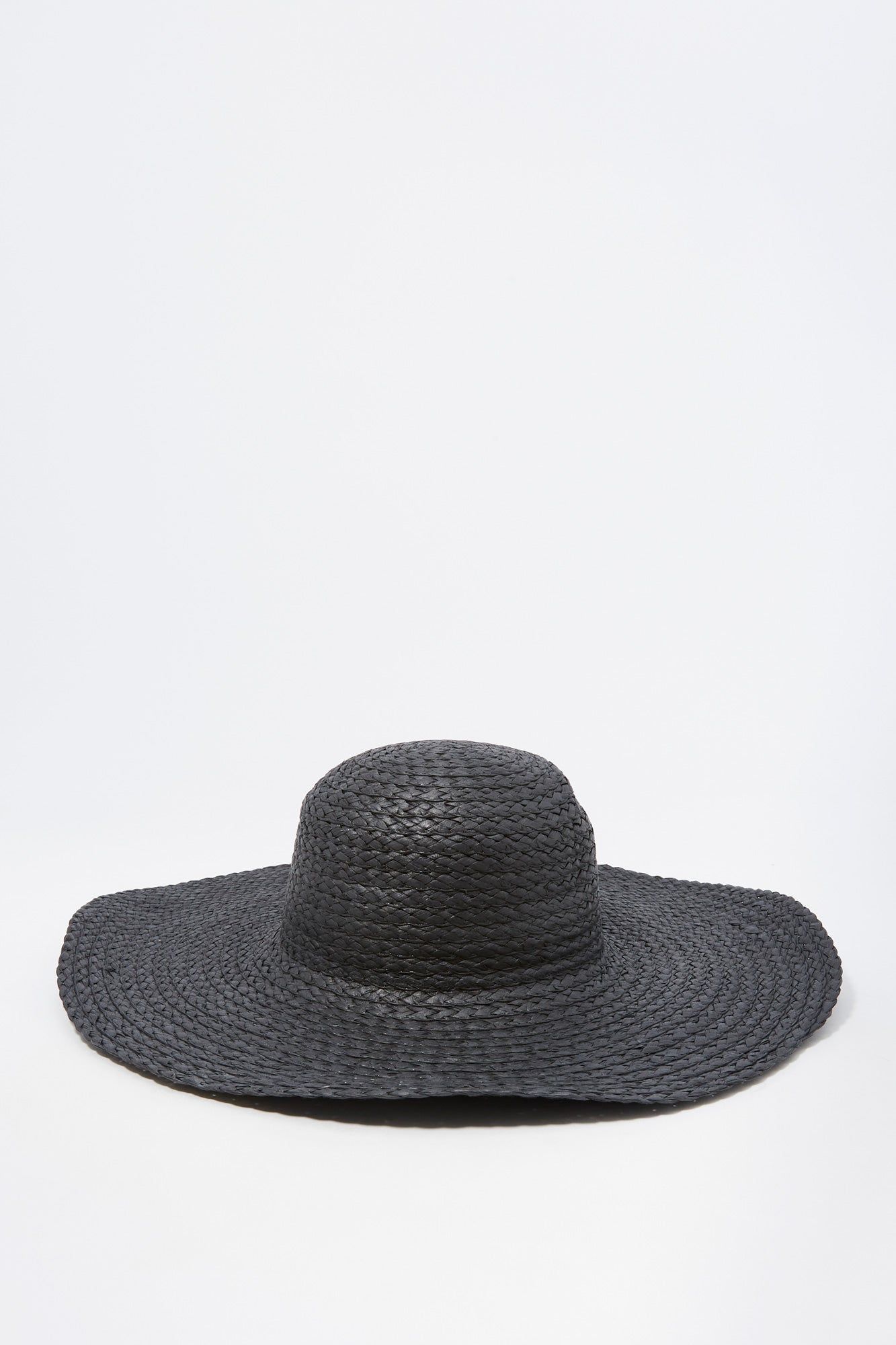 Straw Wide Brim Floppy Hat sold by Charlotte Russe product image thumbnail 4