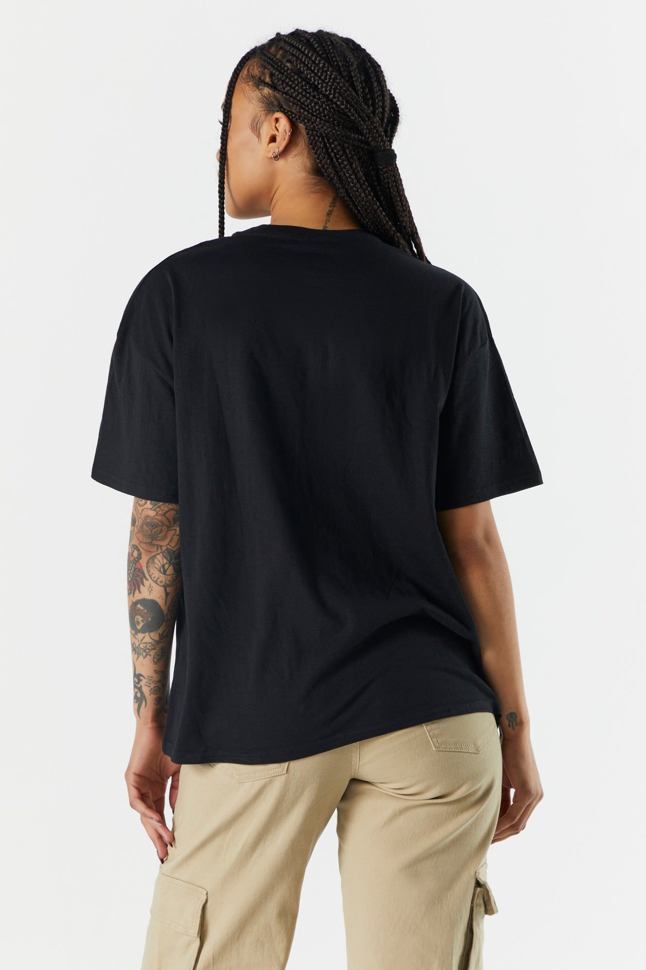 Guns N Roses Graphic Boyfriend T-Shirt sold by Charlotte Russe product image thumbnail 2