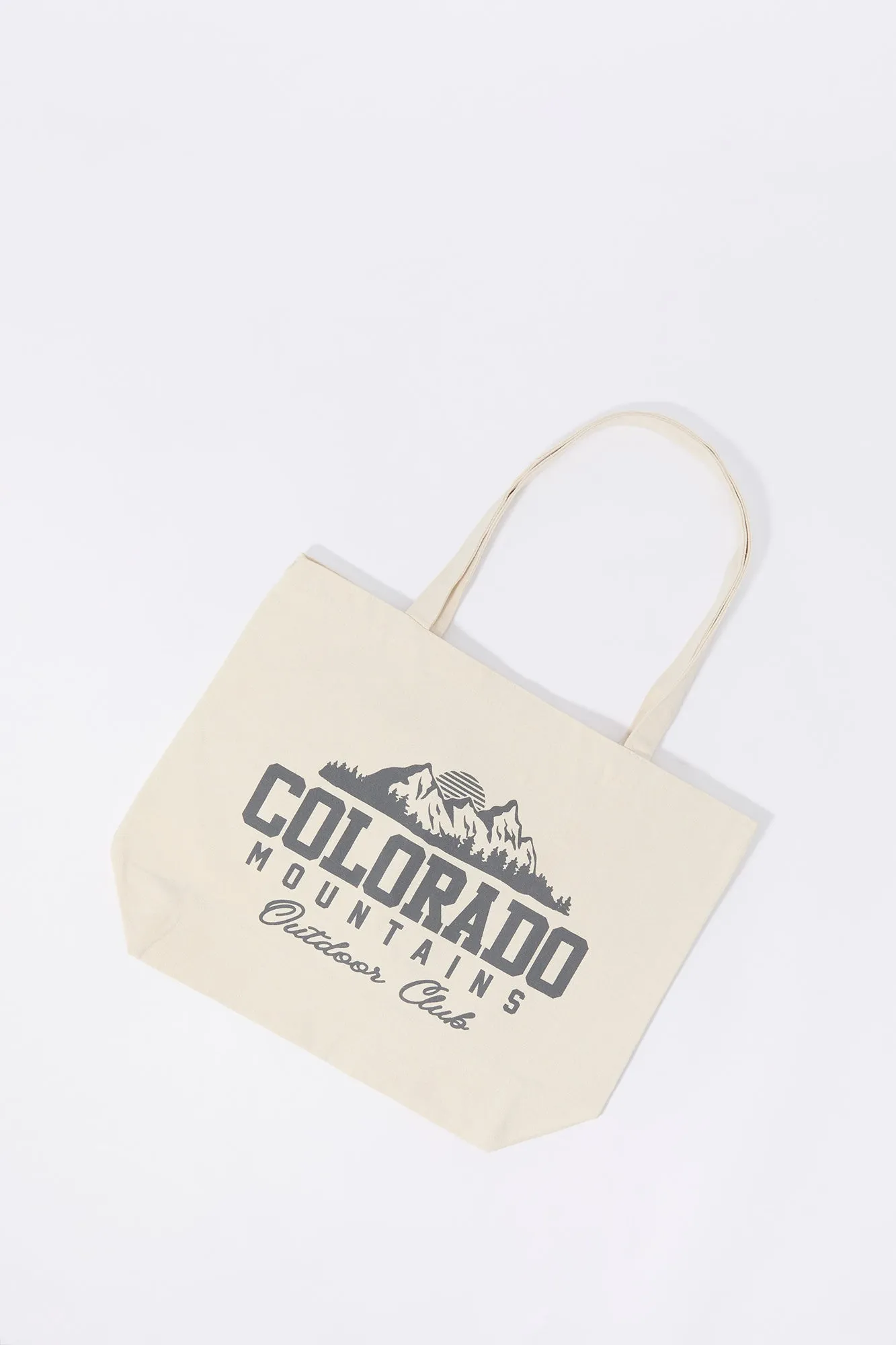Colorado Mountains Graphic Tote Bag sold by Charlotte Russe