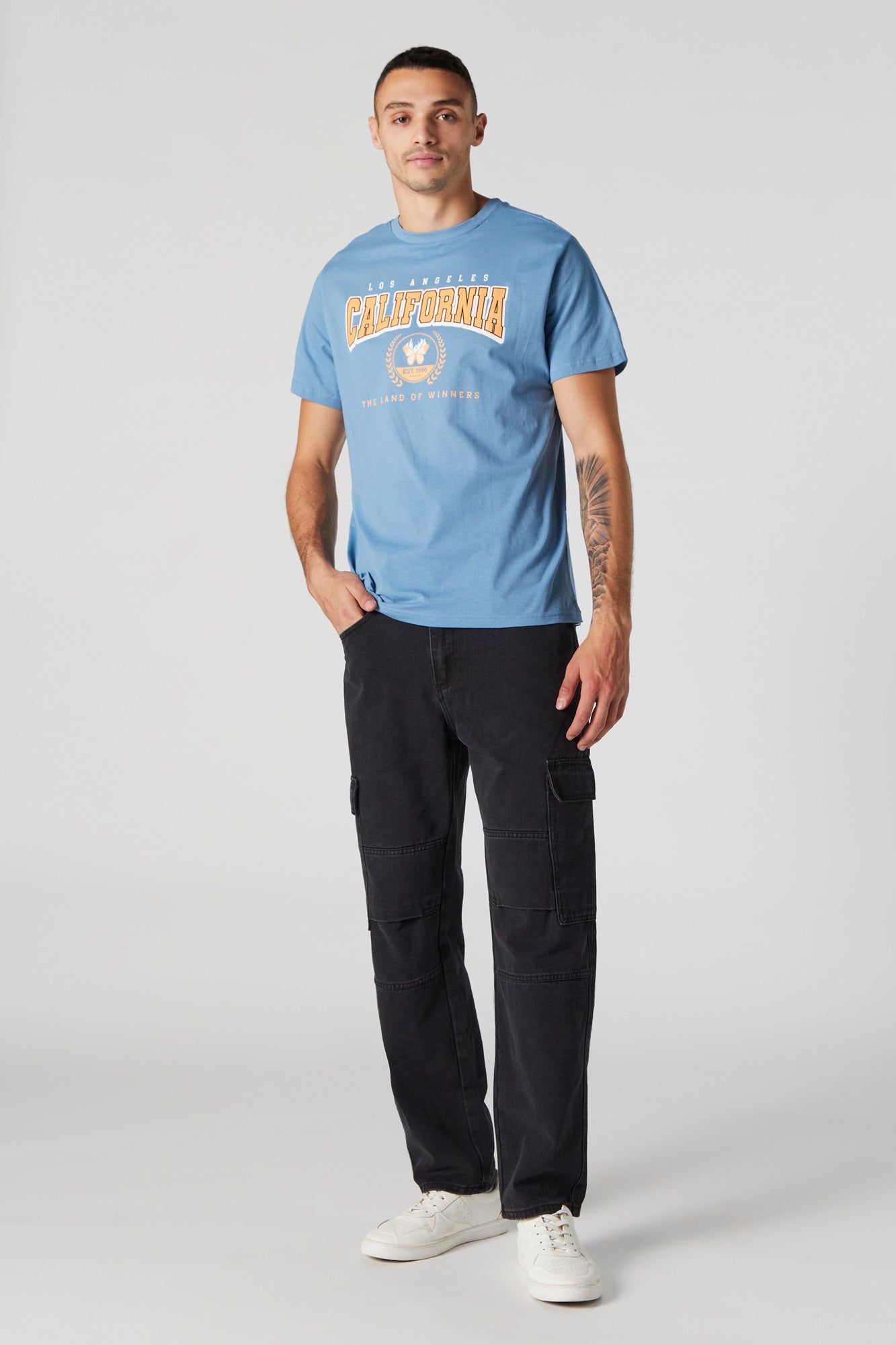 California Winners Graphic T-Shirt sold by Charlotte Russe product image thumbnail 3