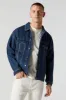 Blue Hooded Denim Jacket sold by Charlotte Russe