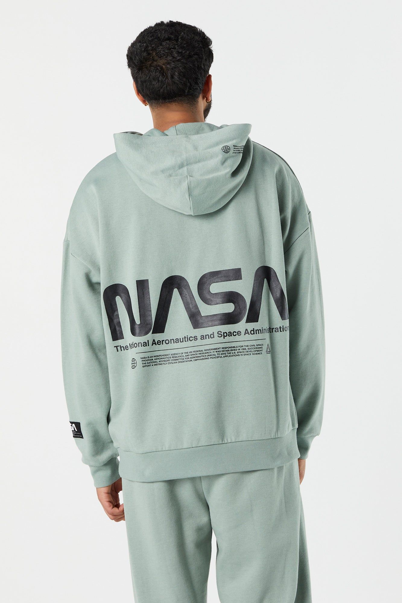 NASA Graphic Oversized Hoodie sold by Charlotte Russe product image thumbnail 2