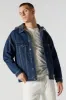 Blue Hooded Denim Jacket sold by Charlotte Russe