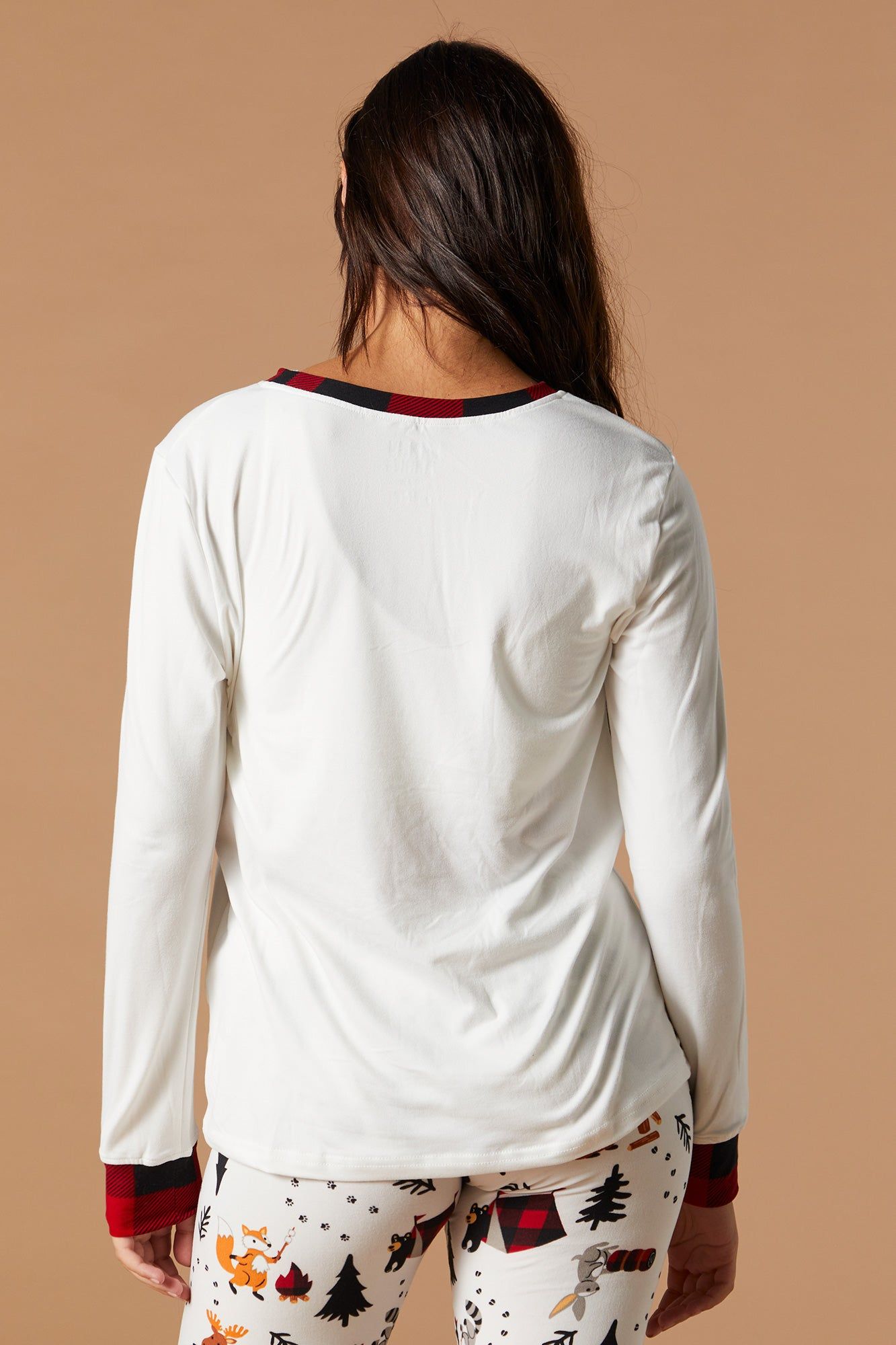 Matching the Family Wildlife 2 Piece Pajama Set sold by Charlotte Russe product image thumbnail 3