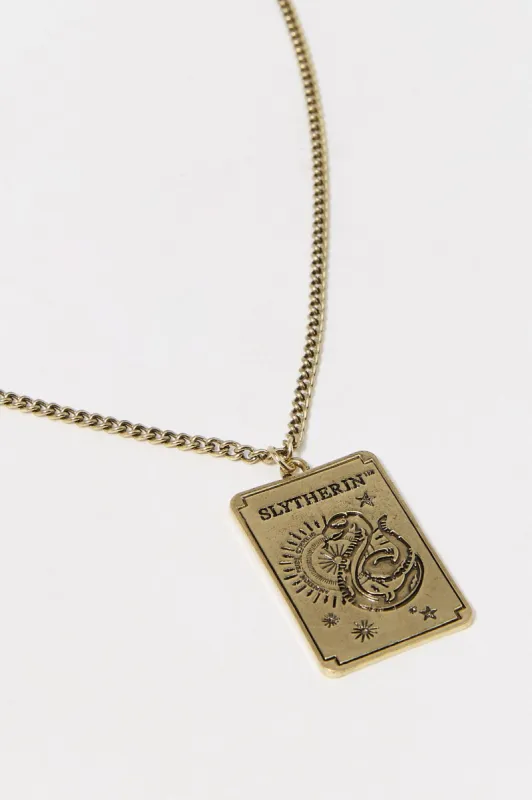Slytherin Tarot Card Charm Necklace sold by Charlotte Russe