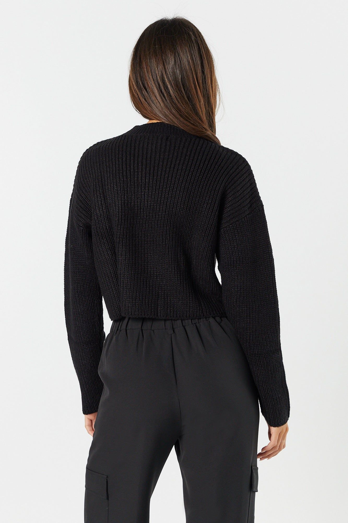 Crewneck Knit Sweater sold by Charlotte Russe product image thumbnail 5