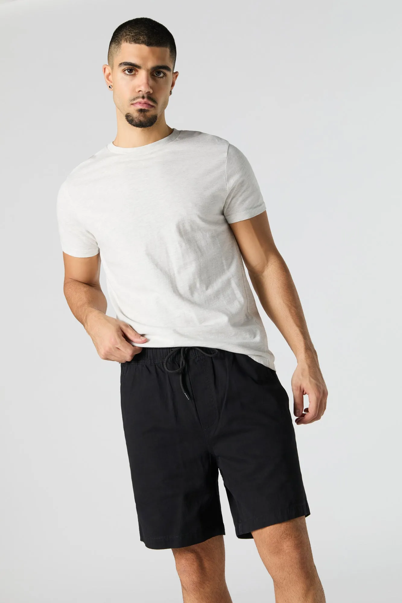 Mid Length Drawstring Short sold by Charlotte Russe