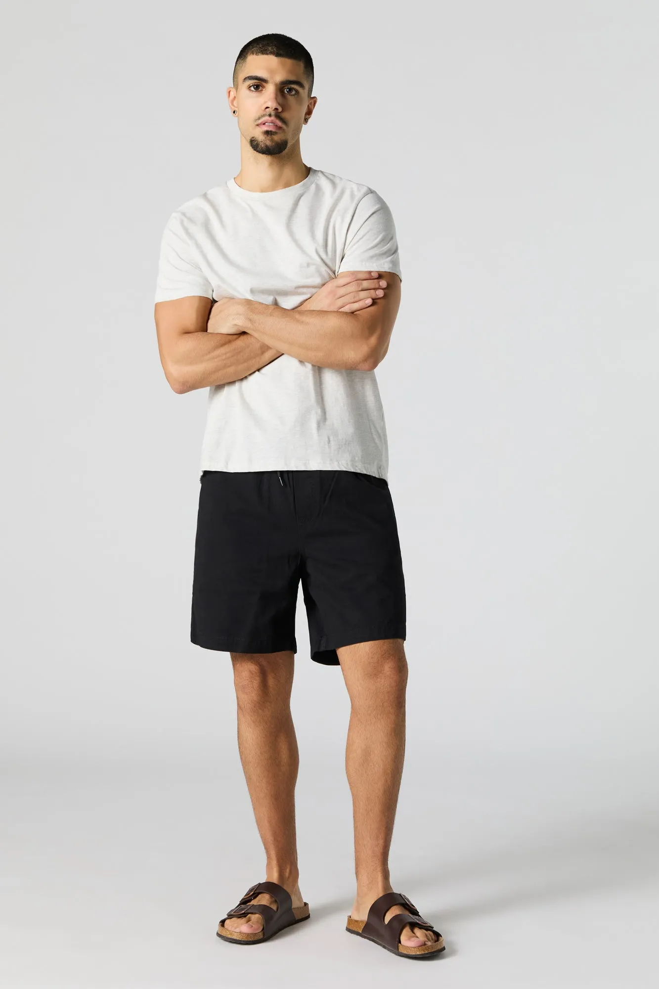 Mid Length Drawstring Short sold by Charlotte Russe product image thumbnail 3