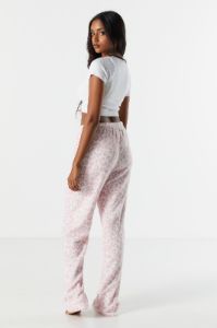 Pink Cheetah Print Plush Pajama Pant sold by Charlotte Russe