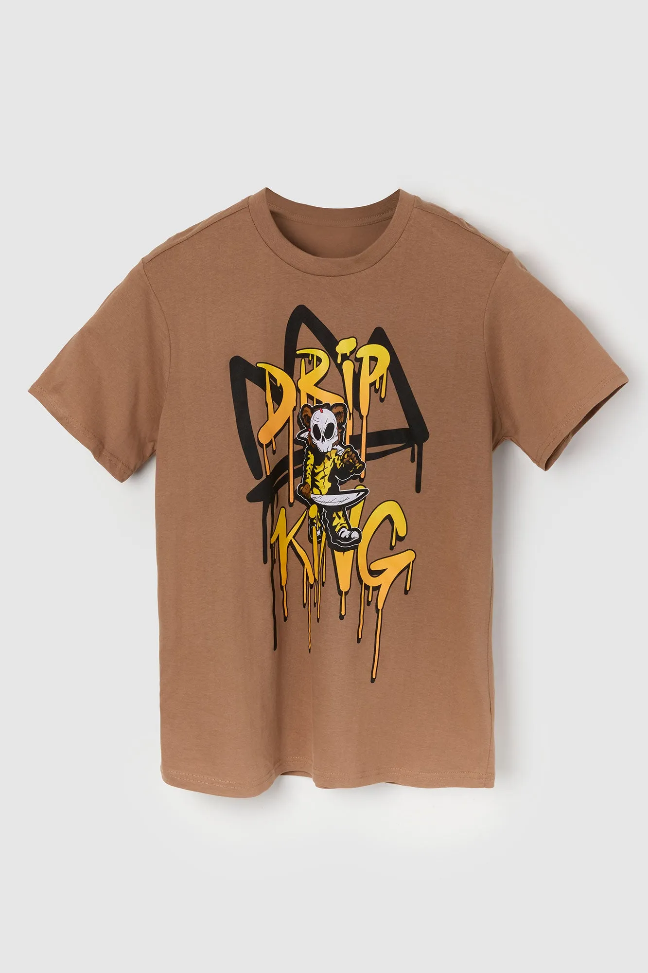 Drip King Graphic T-Shirt sold by Charlotte Russe product image thumbnail 4