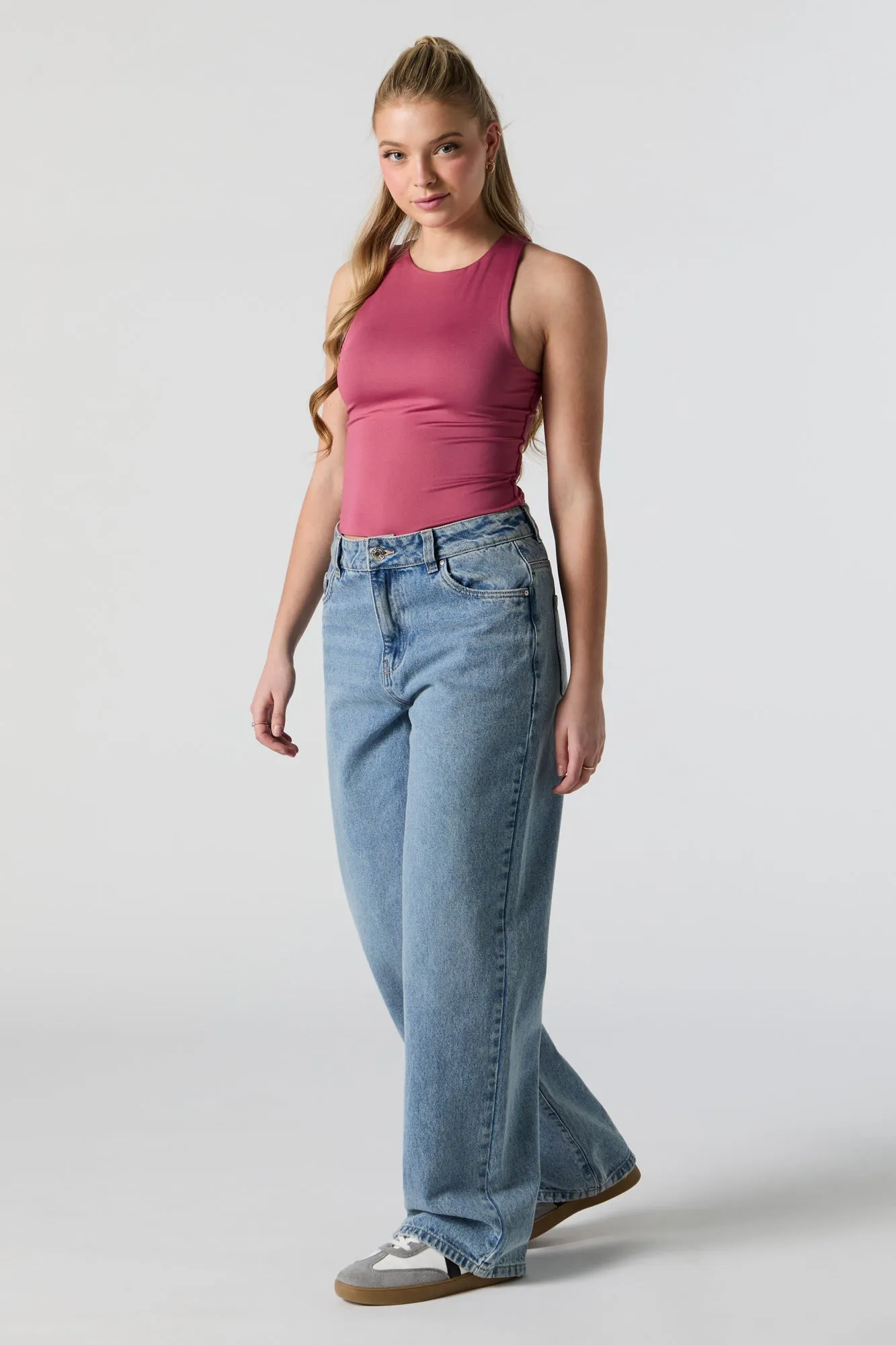 Contour High Neck Tank sold by Charlotte Russe product image thumbnail 3