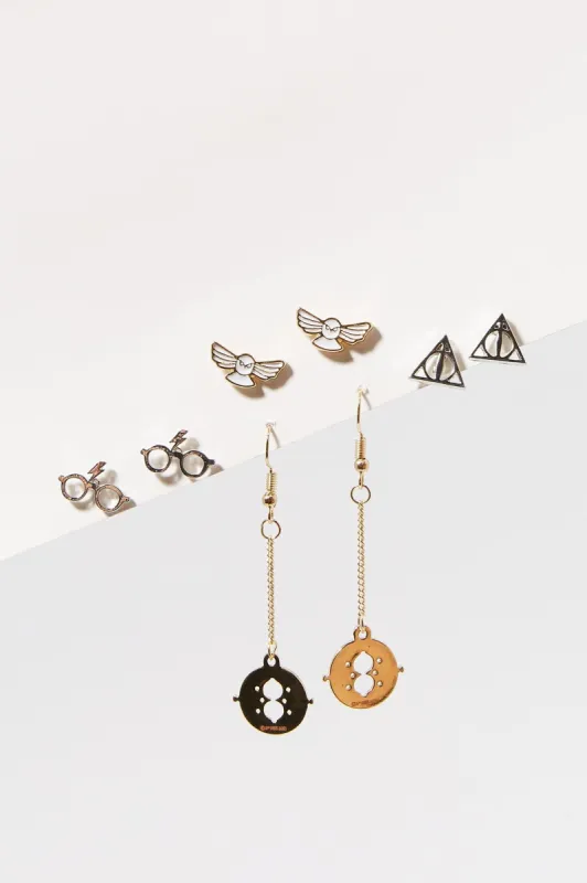 Harry Potter Stud Earring Set (4 Pack) made by Charlotte Russe
