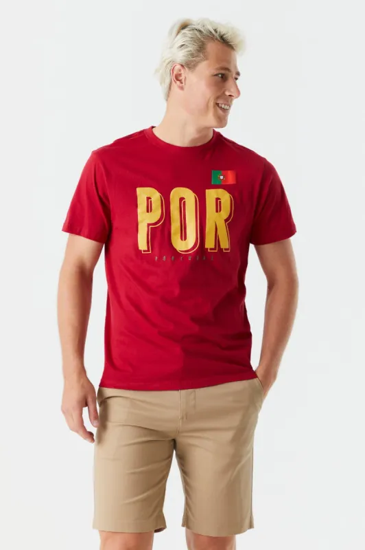Portugal Graphic World Cup T-Shirt sold by Charlotte Russe