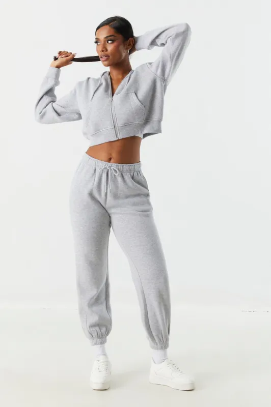 Fleece Basic Jogger sold by Charlotte Russe